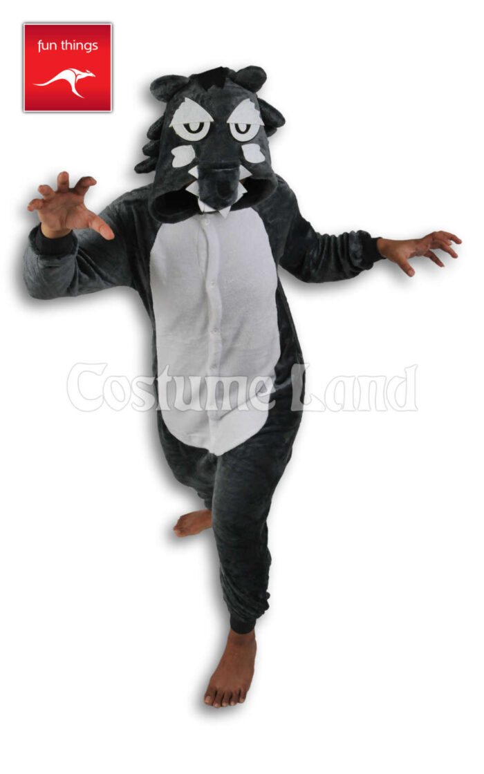 Onesie Grey Wolf