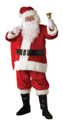 Deluxe Velour Santa Suit Costume Adelaide